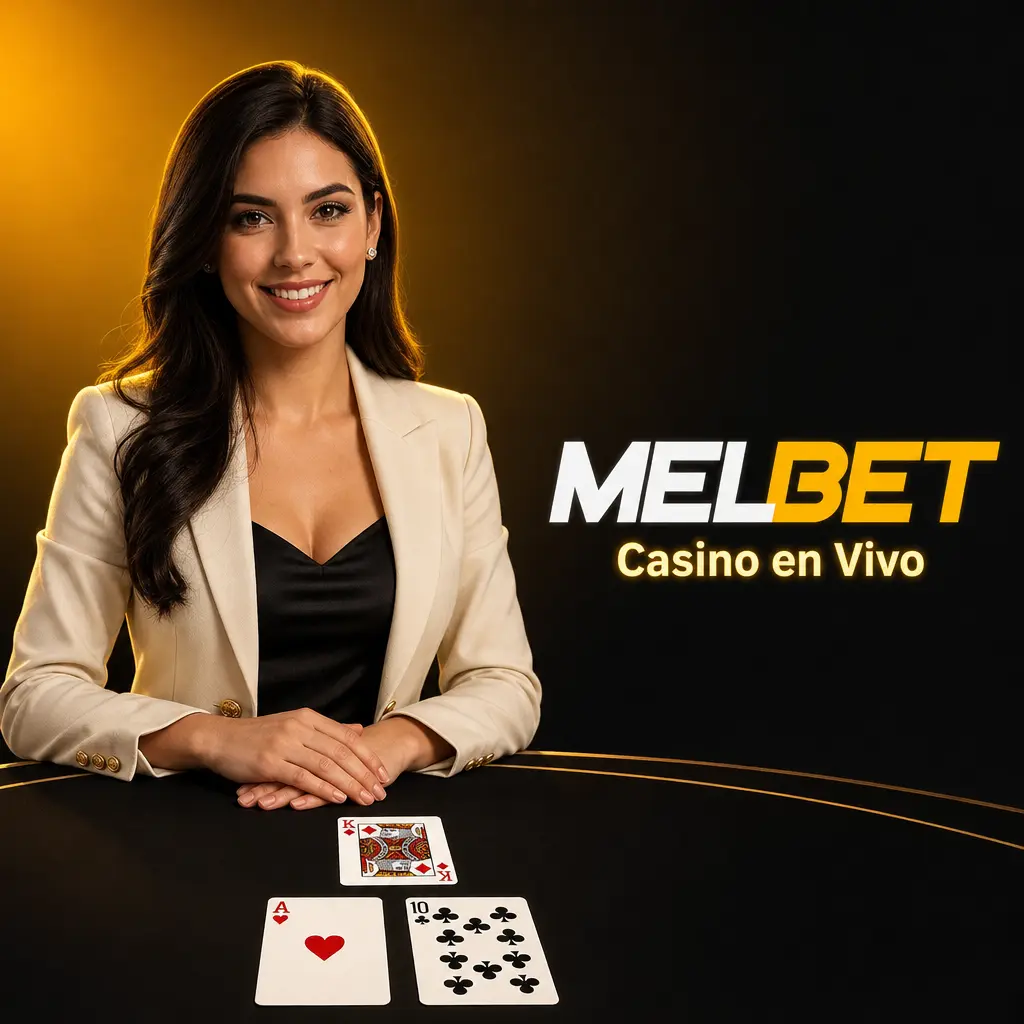 Mesa de casino en vivo con crupier profesional